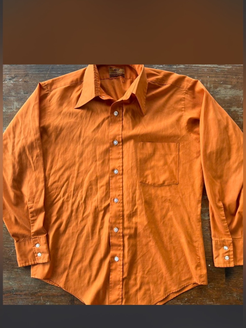 Vintage Van Heusen Vanopress Button-Up